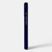 marineblauw anker Case-Mate iPhone case (Achterkant / Links)