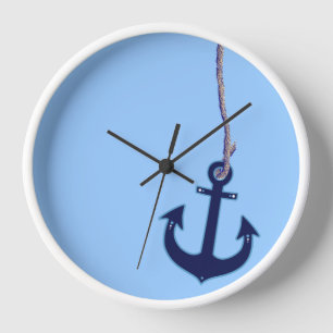 marineblauw anker nautisch decor