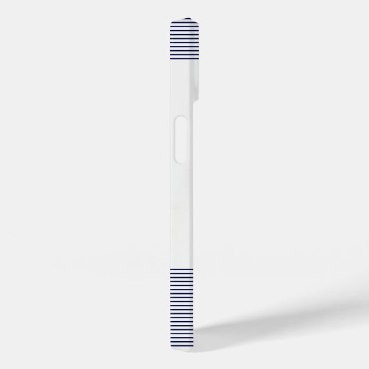 Marineblauw Bauhaus Design Case-Mate iPhone Case (Achterkant / Rechts)