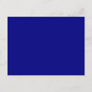 Marineblauw Briefkaart