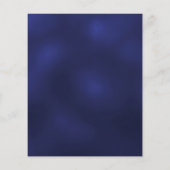 Marineblauw eucalyptus bruiloft programma tijdlijn flyer (Achterkant)