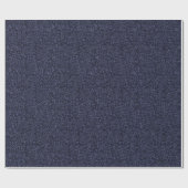 marineblauw faux glitter cadeaupapier (Vlak)