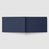 Marineblauw Gastenboek (Volledig)