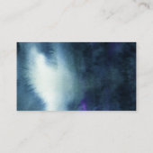 Marineblauw Goud Bruiloft Website Informatiekaartje (Achterkant)