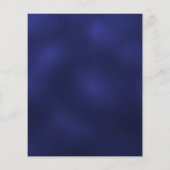 Marineblauw groen budget afstuderen uitnodiging flyer (Achterkant)