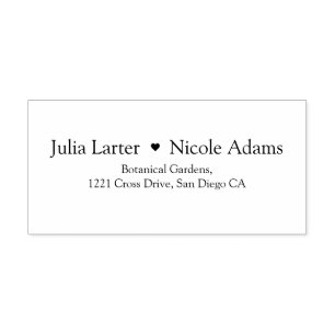 Marineblauw Sinaasappel Lente Tulp Bloemen Bruilof Zelfinktende Stempel