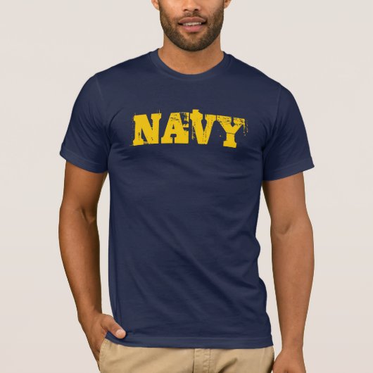 MARINEBLAUW T-SHIRT (Voorkant)