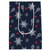 marineblauw 💙 tenniskerst medium cadeauzakje (Achterkant)