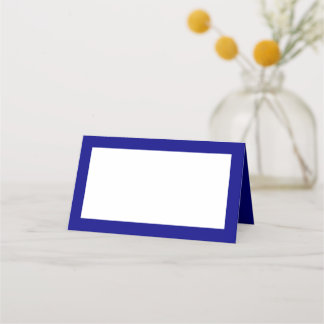 Marineblauw Tent Style Place Kaarten