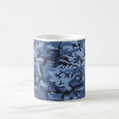 Marineblauwe Camouflage, Militair, Leger Koffiemok (Center)