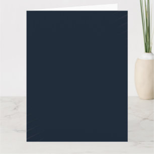 Marineblauwe effen kleur kaart