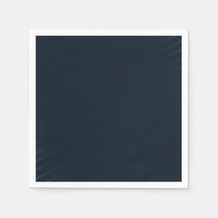 Marineblauwe Effen Kleur Servet