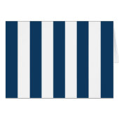 Marineblauwe strepen, witte strepen, gestreept pat (Voorkant Horizontaal)