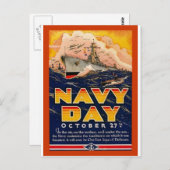  marinedag briefkaart (Voorkant / Achterkant)