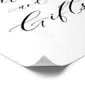 marinekaarten en lichtblauwe florenkaarten en cade poster (Hoek)