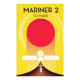 Mariner 2 naar Mars Foto Afdruk