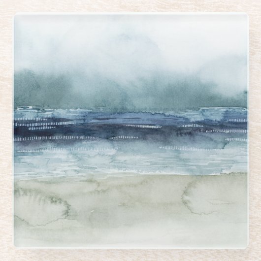 Mariner's Mist - Shoreline Glazen Onderzetter (Voorkant)