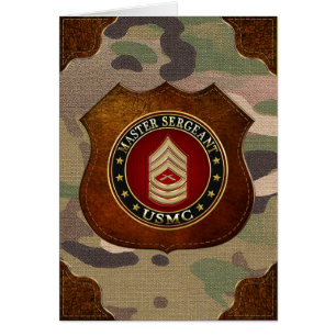 Marines américains : Sergent-maître (USMC MSgt)