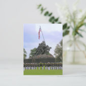 Marines bij het Briefkaart van Iwo Jima Statue (Staand voorkant)