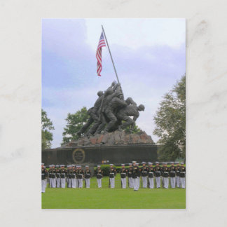 Marines bij het Briefkaart van Iwo Jima Statue