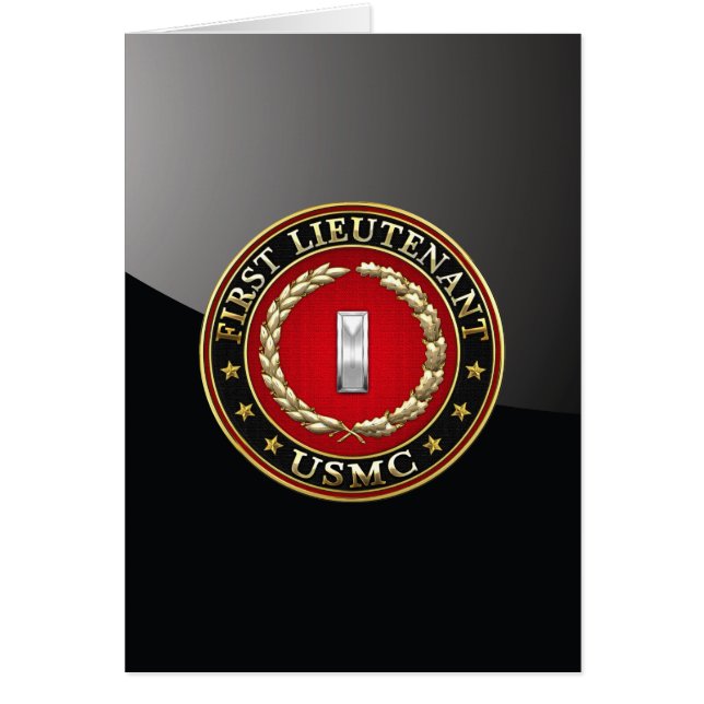 Marines des États-Unis : Premier lieutenant (USMC  (Devant)
