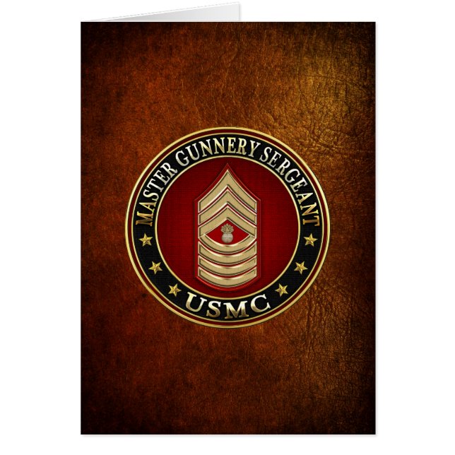 Marines des États-Unis : Sergent-chef de l'armée d (Devant)