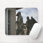 Marines en Sailors in de gaskamer Muismat (Met muis)