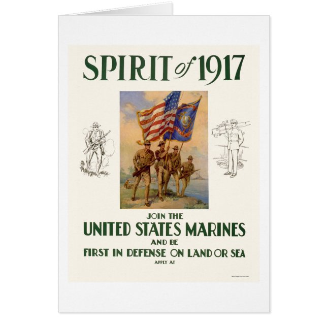 Marines - esprit de 1917 (Devant)