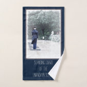 Marines - La protection du soldat inconnu (Serviette à main)