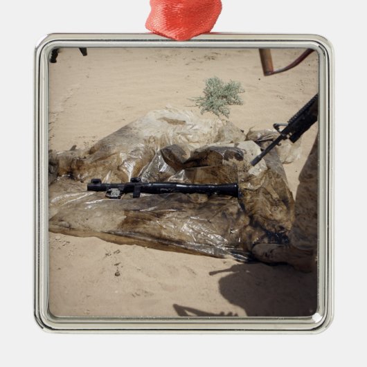 Marines Metalen Ornament (Voorkant)