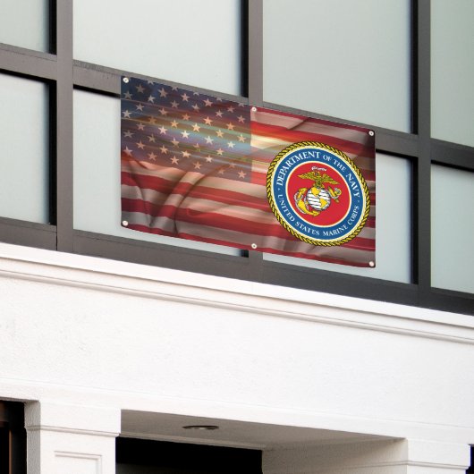 Marines Spandoek (Buitenkant Gebouw)