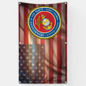 Marines Spandoek (Verticaal)