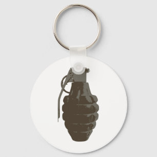Marines van het Hand Grenade War Militaire Bomb Ar Sleutelhanger