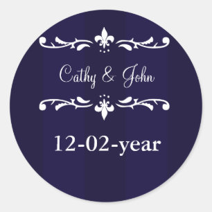 marineslepticum ronde sticker