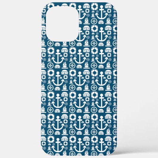 Marinesoldaat Element zee patroon Case-Mate iPhone Case (Achterkant)
