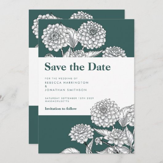 marinesolfsbruiningen redden de datum kaart (Voorkant / Achterkant)