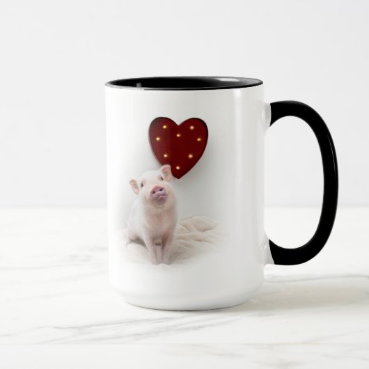 Marinez la tasse de coeur de porc (Droite)