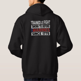MARINIERS getraind om hoodie te bestrijden