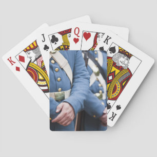 Mariniers uit het tijdperk van de Amerikaanse Burg Pokerkaarten