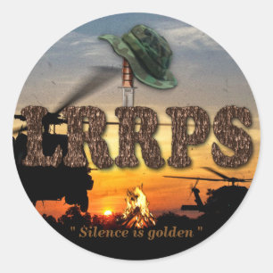 Mariniers van het leger Recon LURPS Vietnam Nam Wa Ronde Sticker