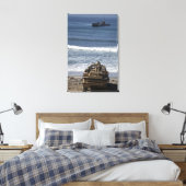 Mariniers verwachten de komst canvas afdruk (Insitu (Slaapkamer))