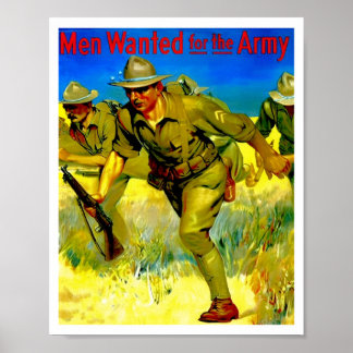 Mariniers zoeken naar het Poster van het leger