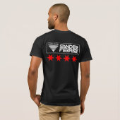 Mario Florek Sander Ferrar & Chicago Stars terug T-shirt (Achterkant volledig)