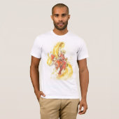 Mario vs Ken Masters T-shirt (Voorkant volledig)