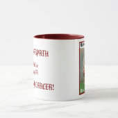 Marion les tasses de guerrier de cancer du sein de (Centre)