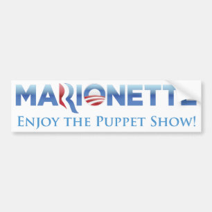 Marionette 2012 Parody Bumpersticker
