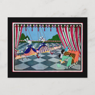 Marionette Curtsy ~ Briefkaart / Uitnodigingen