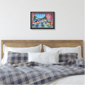Marionette Curtsy CHANGE COULEUR ~ Toile enveloppé (Insitu(Chambre))