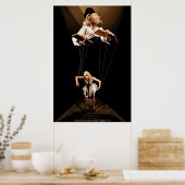 "Marionette" van Andrew Gettler Poster (Keuken)