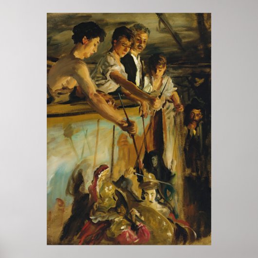 Marionettes, John Sargent Poster (Voorkant)